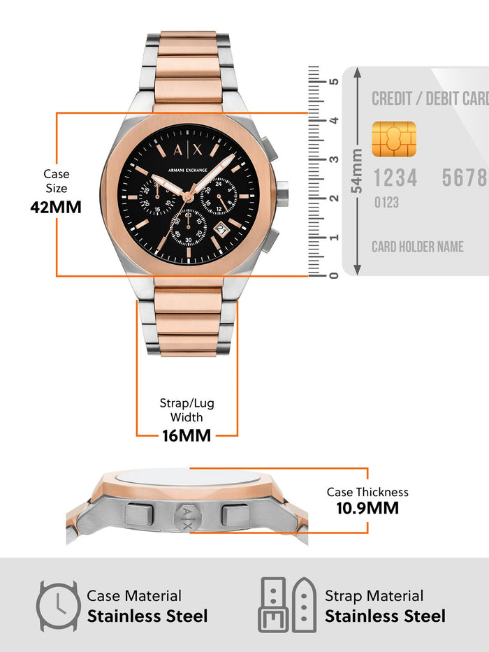 ARMANI EXCHANGE WRIST WATCH MODEL-AX4181
