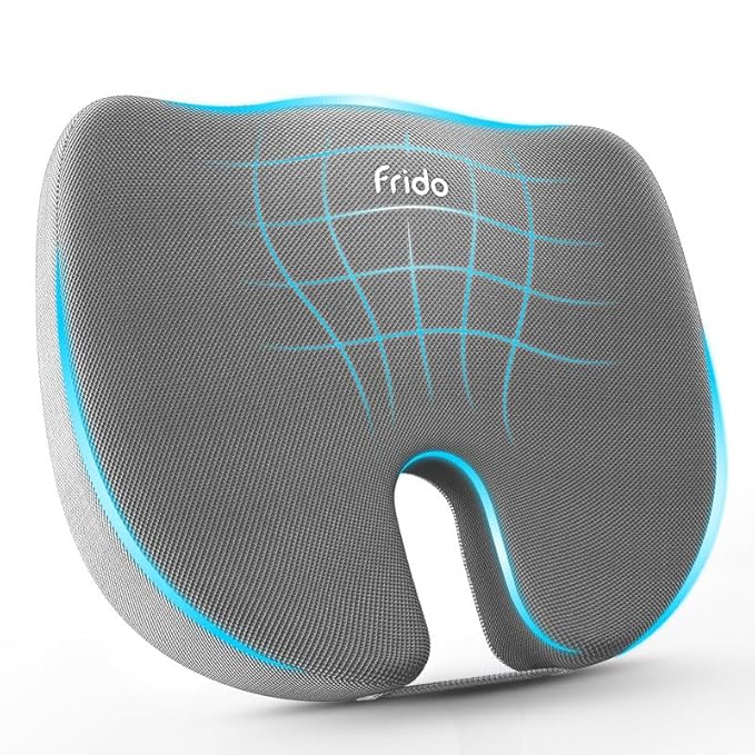Frido Tailbone Pain Relief Cushion, Top 5 Seat Cushions for Comfort, Posture & Pain Relief | StudentsWorld.in