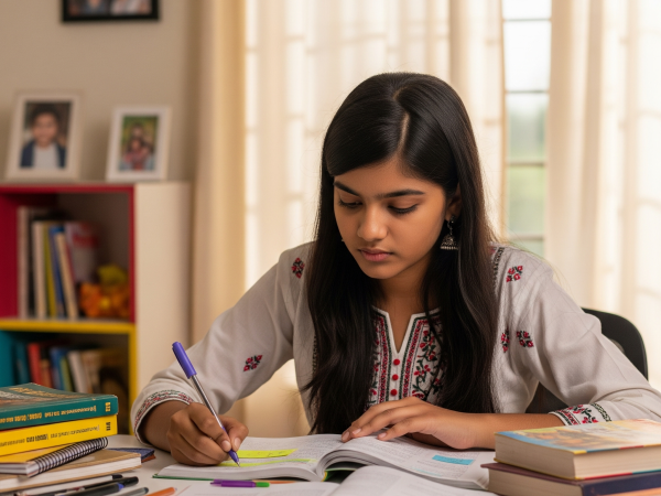 Indian Girl Studying | studentsworld.in